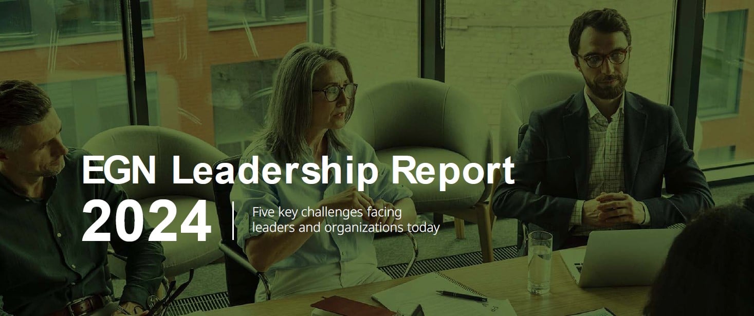EGN Leadership Report – Utbredd omfamning av artificiell intelligens.